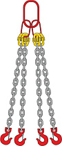 Строп цепной 2,36т-10м